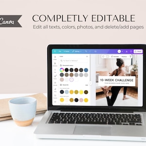 Fitness Ebook Template | Fitness Program Planner | Fitness Yoga Coach Template | Nutrition Coach | Workout Personal Training | Gym Packet image 8
