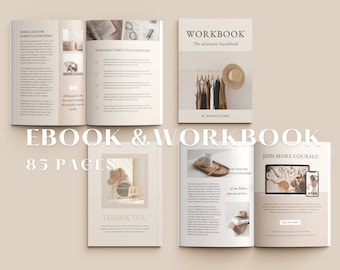 Editable Workbook Template |Coaching Worksheet | Coaching EBook Template | Lead Magnet | Life Coach | Business | Marketing Tool Handbook