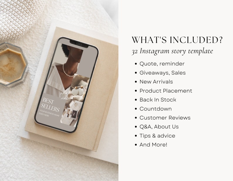 Jewelry Instagram Story Templates | Jewelry Social Media Branding ...