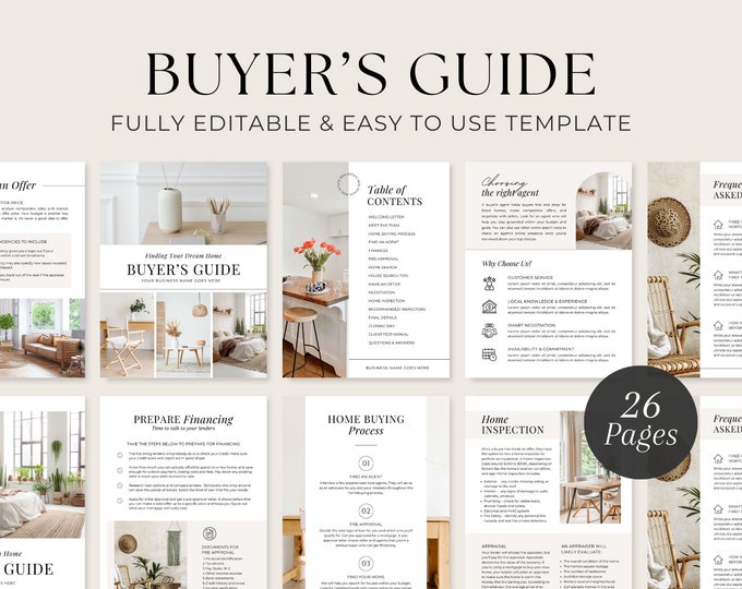 Luxury Real Estate Home Buyer Guide | Real Estate Marketing | Realtor ...