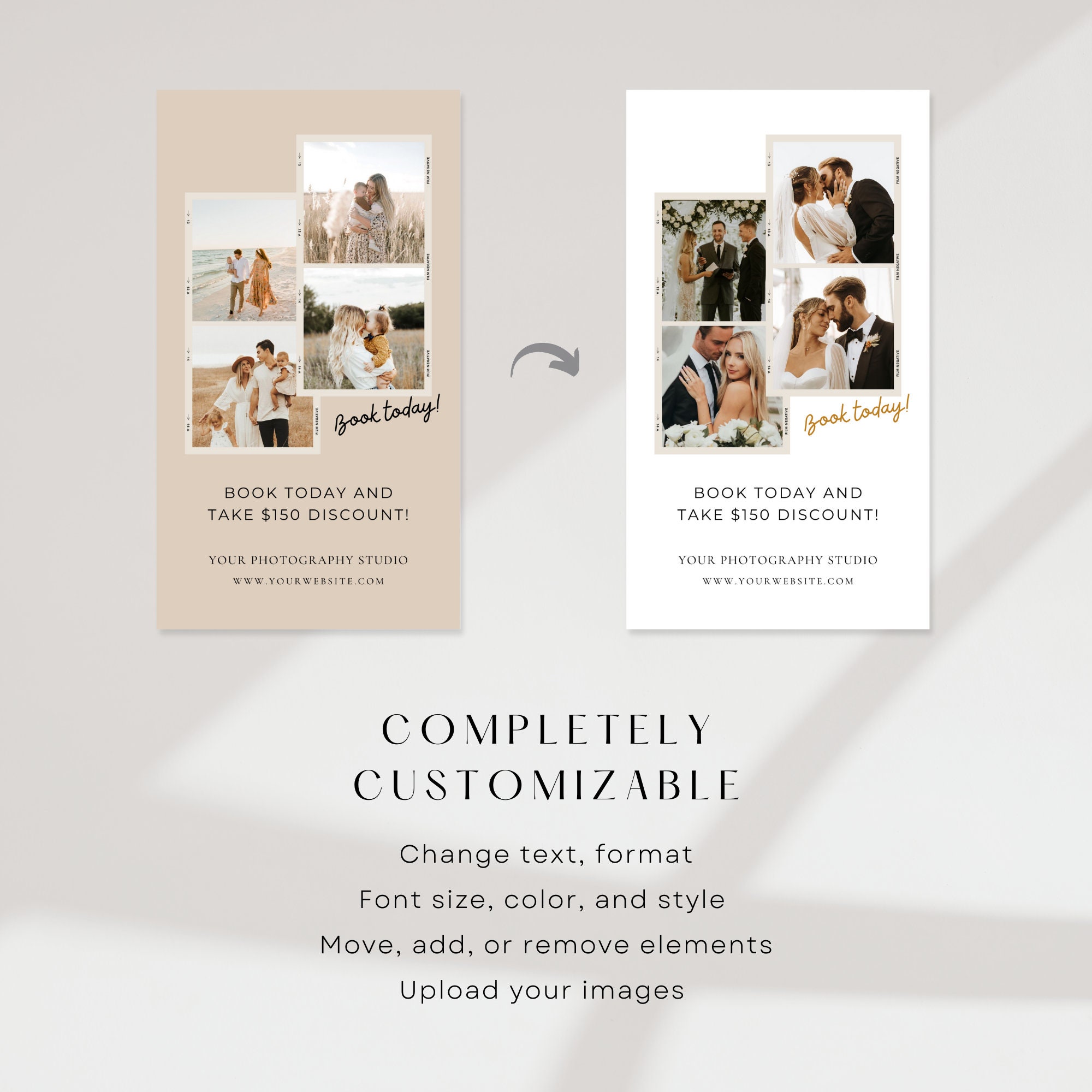 Photographer Instagram Story Template Wedding Photography Etsy