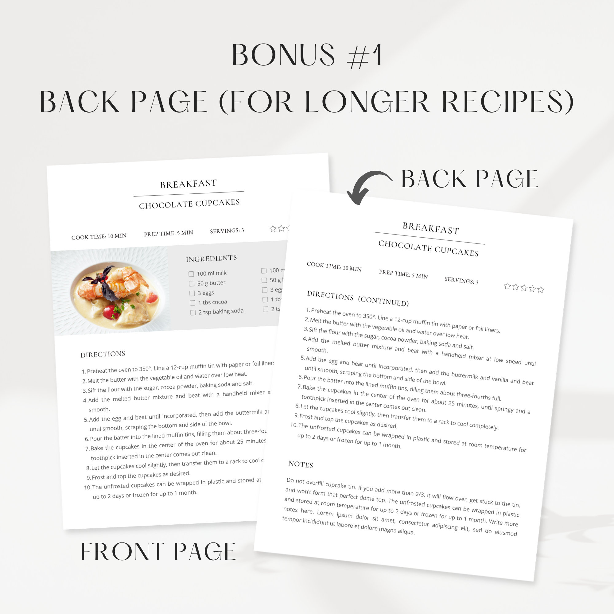Recipe Template Editable Recipe Sheet Template Printable Etsy Recipe Template Editable Recipe Sheet Template Printable Etsy
