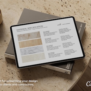 Finishes Schedule Template | FF&E Schedule, Furniture Board | Interior Design, Renovation Template | Finishes and Fixtures image 9