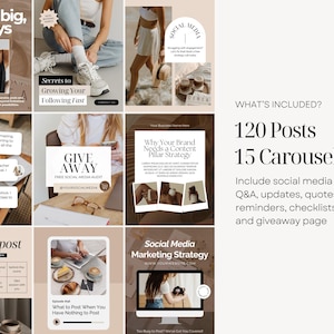 Instagram Post Templates | Social Media Manager Templates | Instagram Engagement | Digital Marketing Posts | Branding Kit image 2