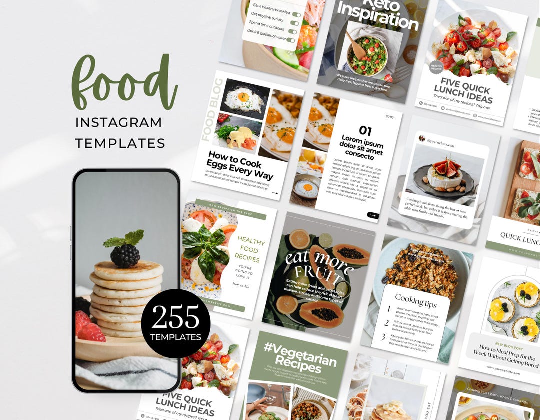 Suggest Food Posts Food Instagram Posts| Healthy Eating Recipe Branding| Dietician ...