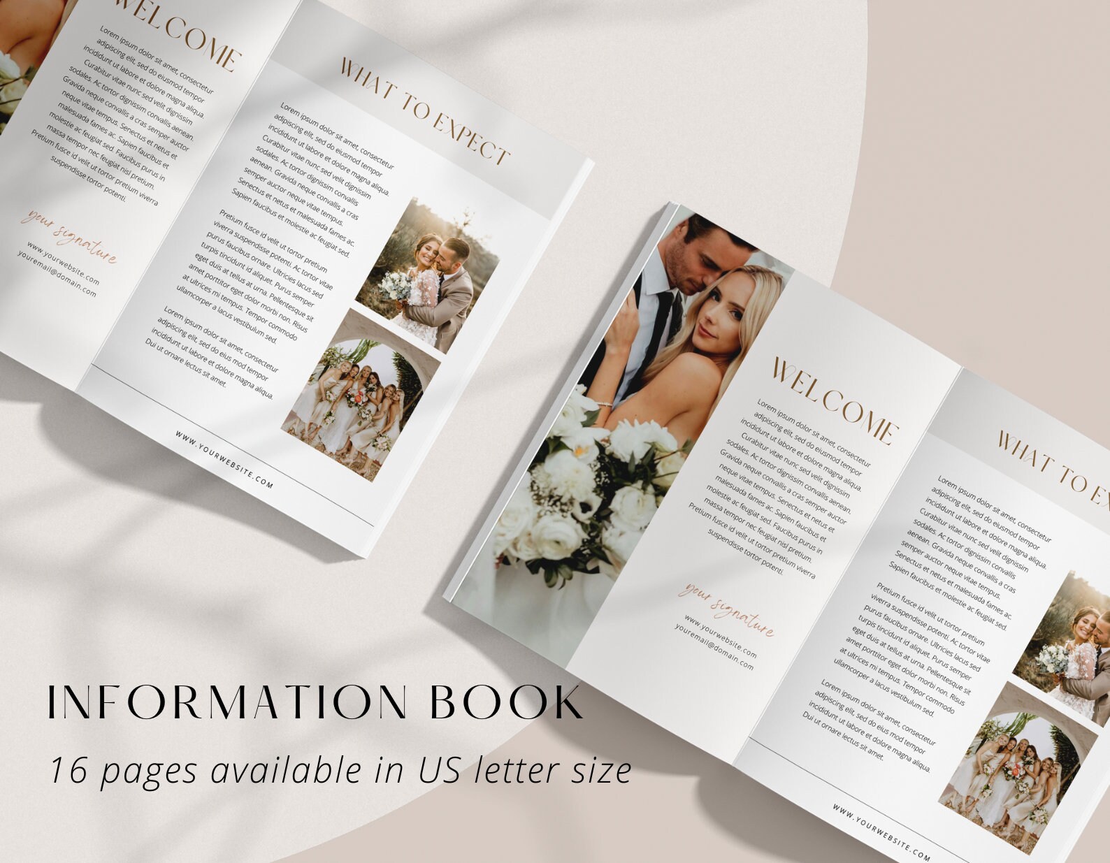 Wedding Photography Welcome Guide Template| Client Guide Template ...