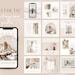 Instagram Templates | Minimalist Instagram Post Template | Instagram Influencer Templates | Canva Instagram Templates | Aesthetic Feed 