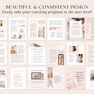 Buy Editable Workbook Template | Canva Coaching Ebook Template | Lead ...