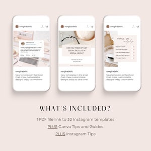 Virtual Assistant Instagram Templates VA Instagram Posts - Etsy