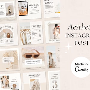 How to Create a Standout Instagram Aesthetic [Free Templates]