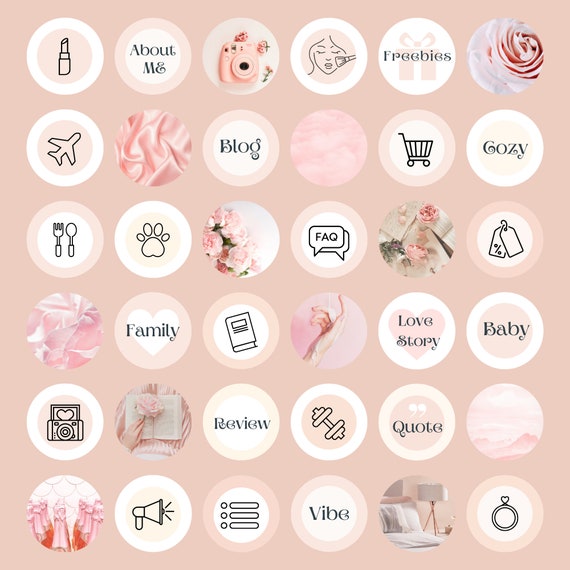 36 Pink Instagram Highlight Covers Instagram Story Highlight Etsy 36 Pink Instagram Highlight Covers Instagram Story Highlight Etsy