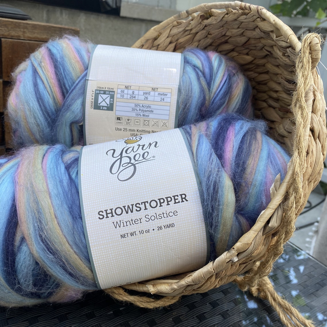Yarn Bee Showstopper Jumbo Yarn Winter Solistice Etsy