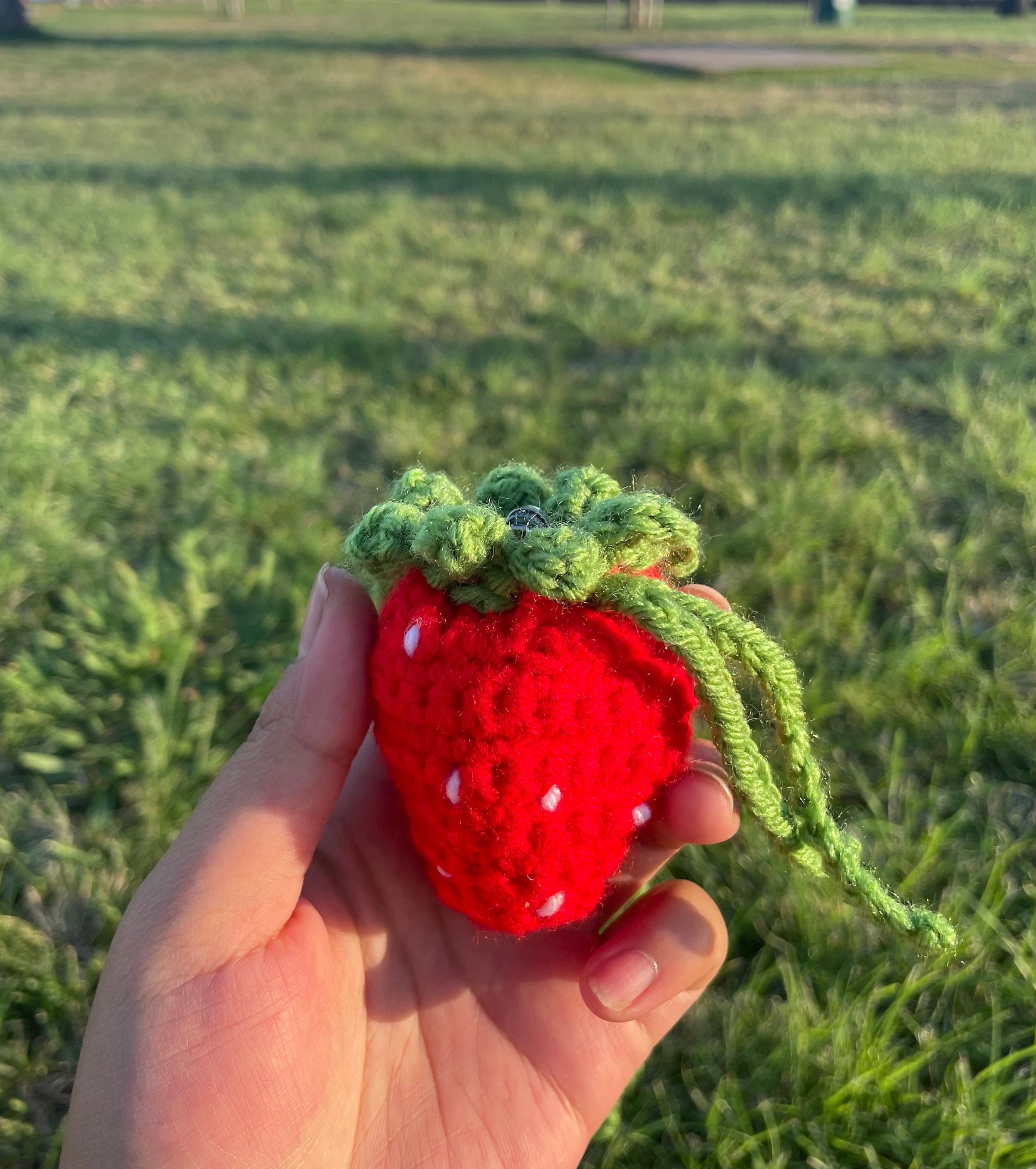 Strawberry Lanyard 