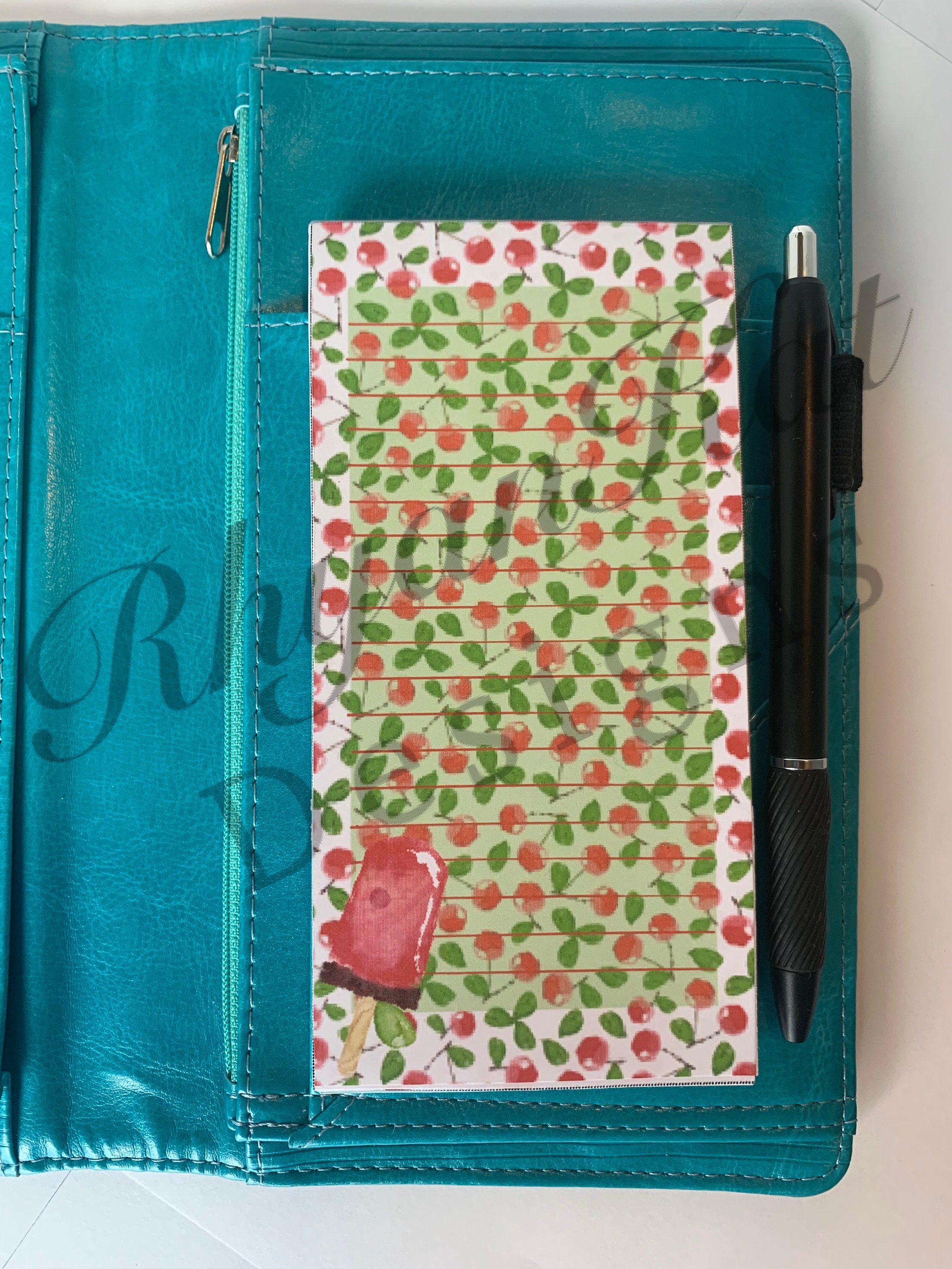 Stationery Paper Cherry Bomb 3x6 Server Pad Notepad Notepads