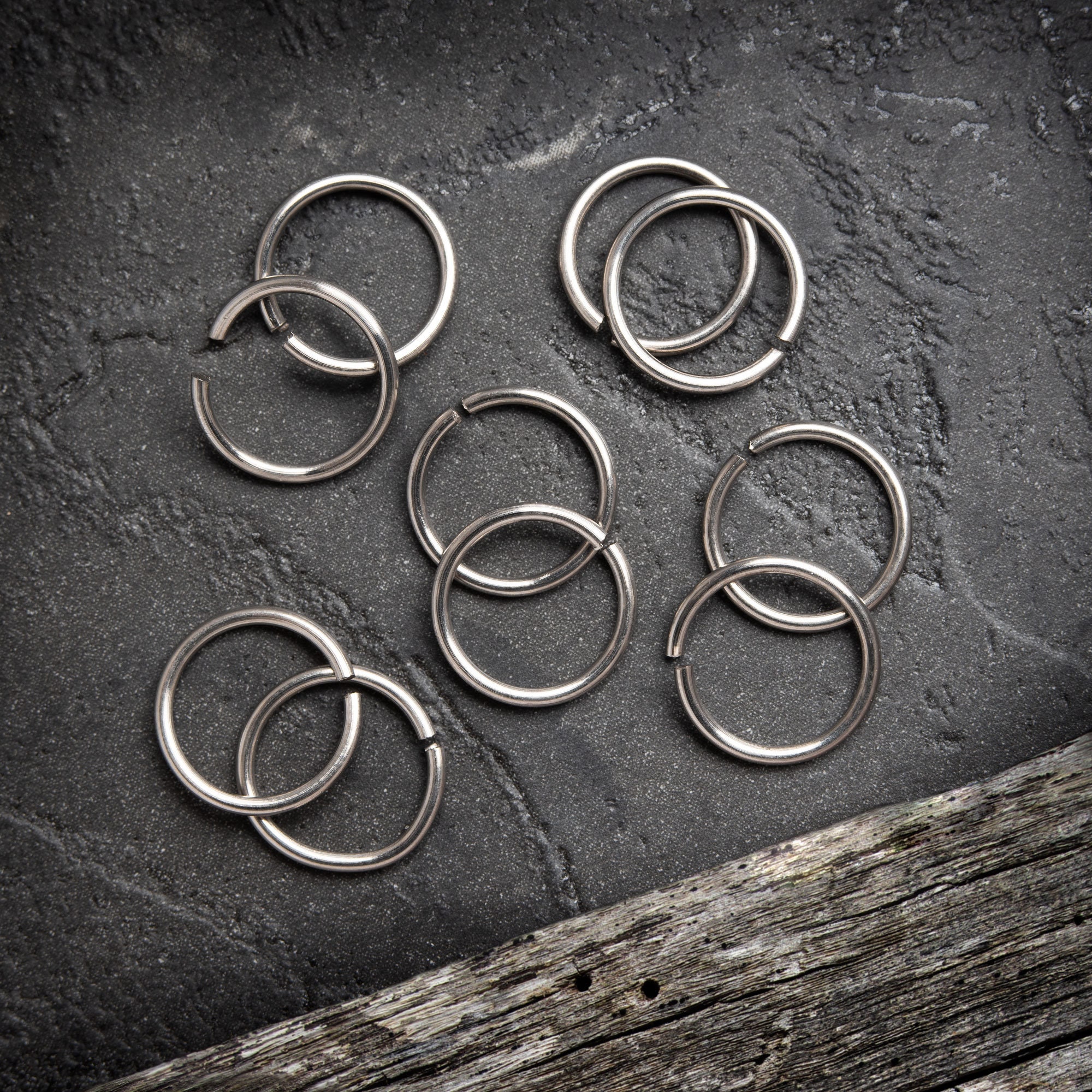 Titanium jump rings sales