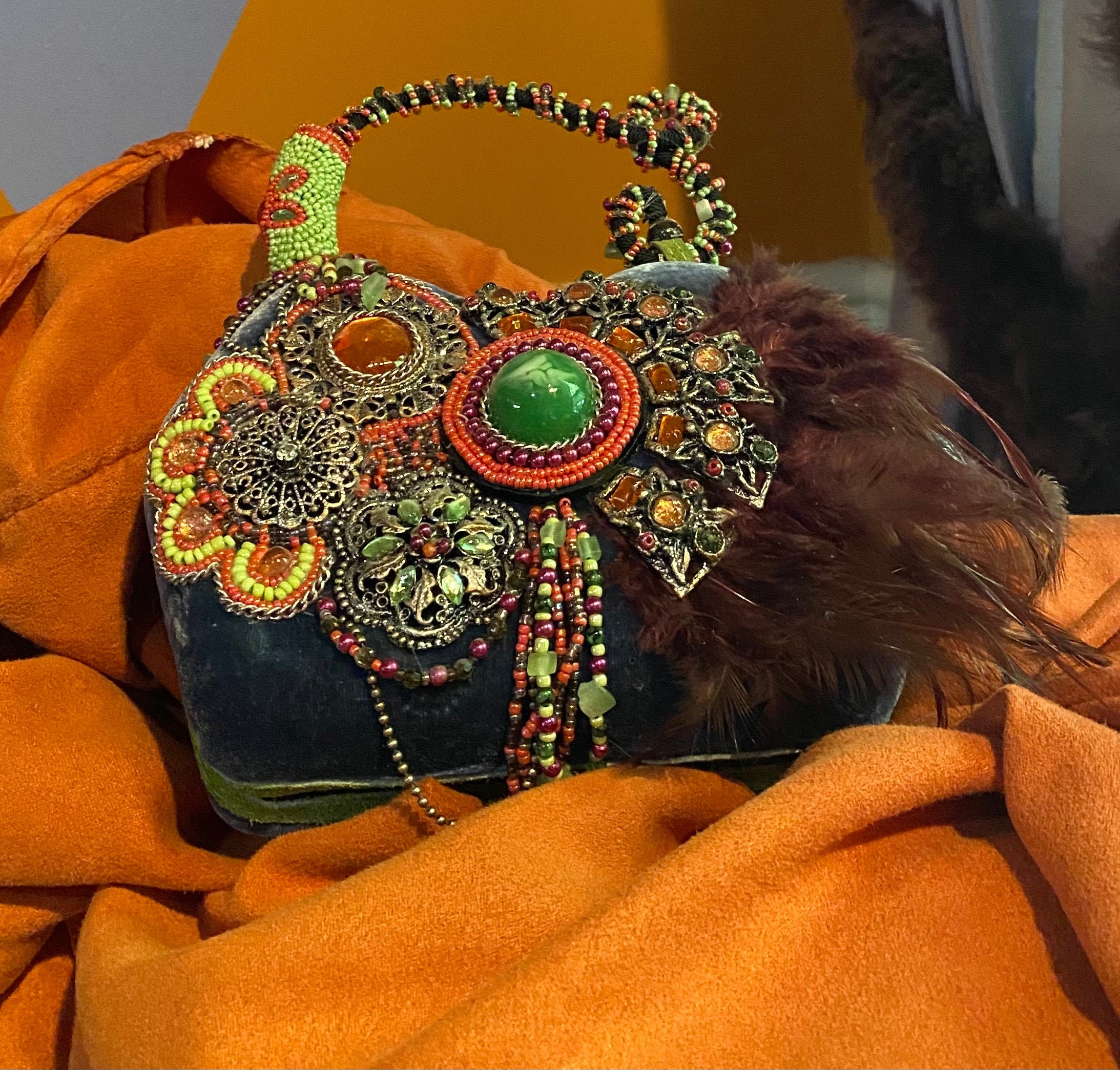 Vintage Mary Frances Handbag - Etsy