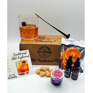 Old Fashioned Cocktail Kit Avid Whiskey 