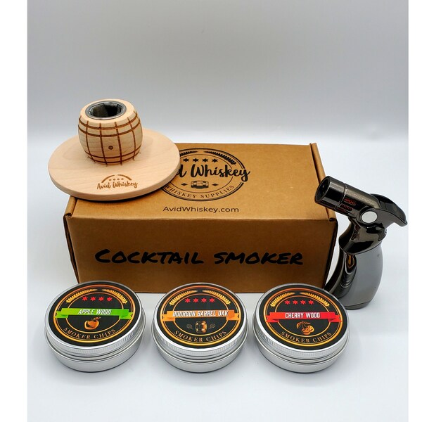 Cocktail Chimney Smoker Etsy