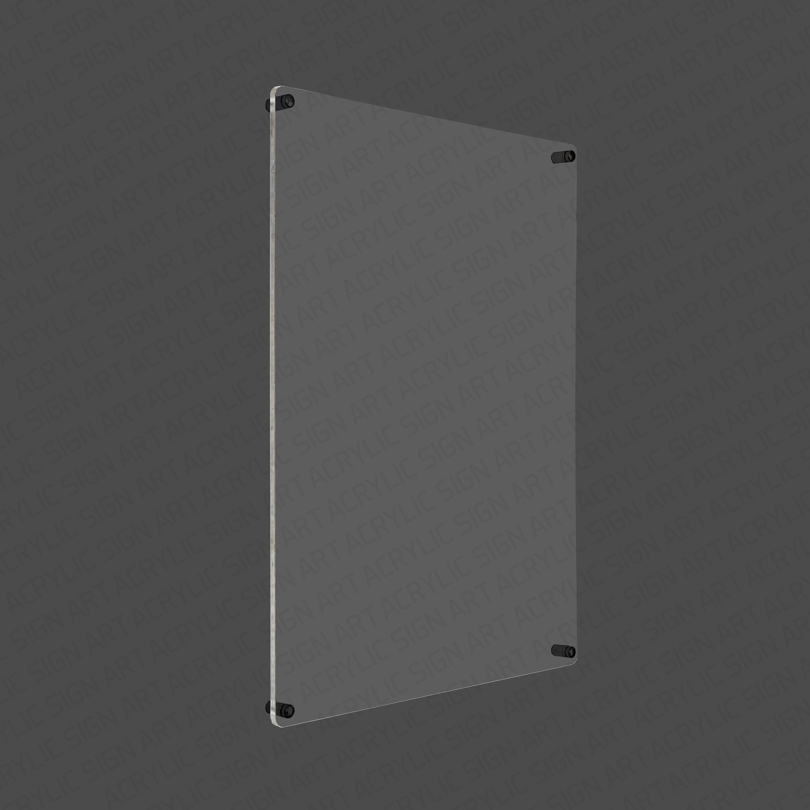 Blank Acrylic Dry Erase Board Clear Plaque Clear Wall Etsy