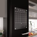 Magnetic Acrylic Fridge Calendar: Custom Family Planner with Marker