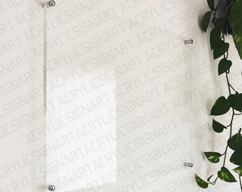 Klare Acryl trocken abwischbare Tafel: Wandkalender, ToDo Liste
