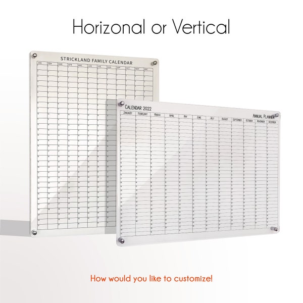 2024 Yearly Wall Planner Etsy Australia