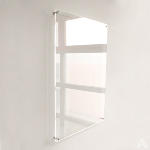 Acrylic Dry Erase Board on Stand Etsy