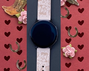Horse Lover Watch Band 20mm Cute Horse Watchband Replacement