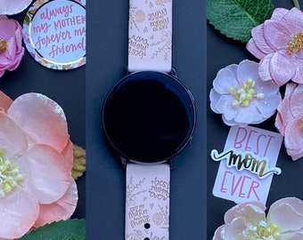 Mother's Day Watch Band 20mm Best Mom Watchband Replacement