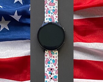 Correa de repuesto para reloj del 4 de julio de 20 mm