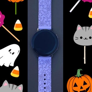 Halloween Samsung Galaxy Watch Band 20mm Halloween Watchband Replacement