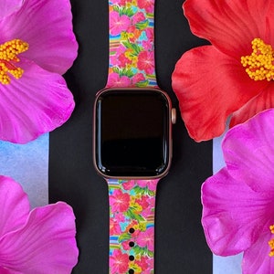 Etsy lilly pulitzer apple watch band clearance