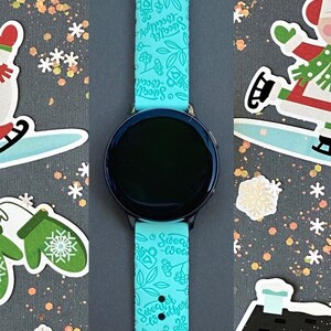 Sweater Weather Samsung Galaxy Watch Band 20mm Christmas Winter Watchband Replacement