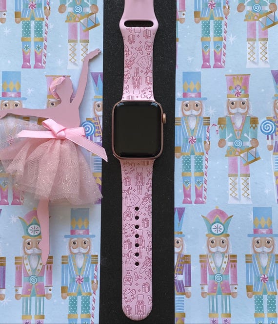 Christmas Ballet Watch Band 38mm 40mm 41mm 42mm 44mm 45mm S  display picture 3
