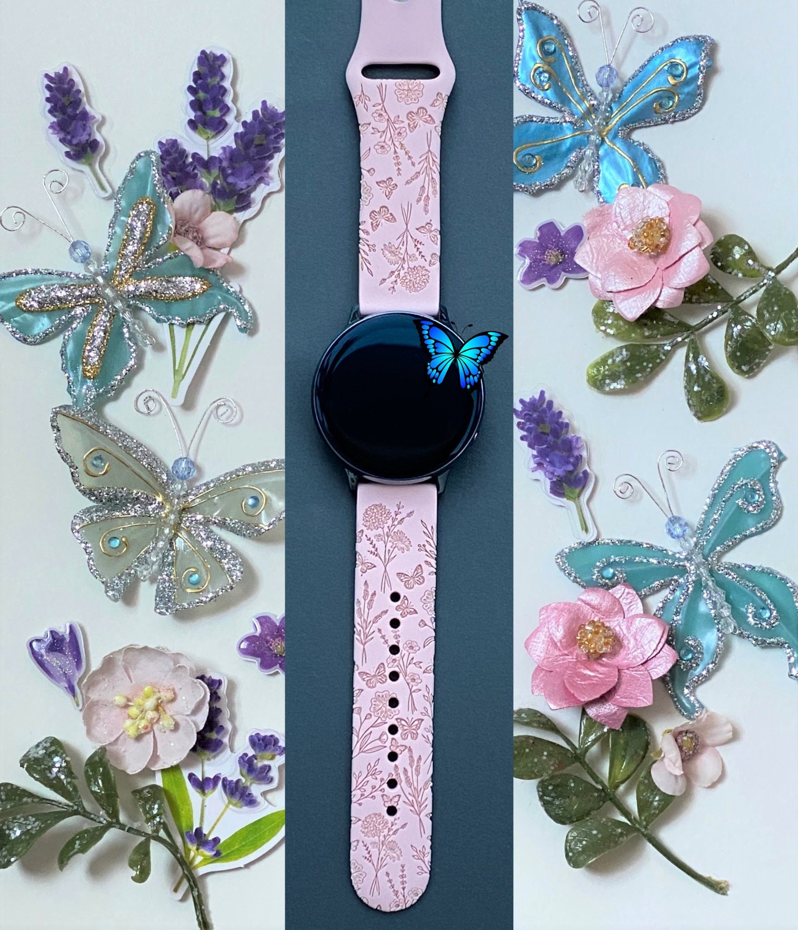 NEW Samsung Galaxy Butterfly Watch Band Butterfly Watch Strap For Samsung Galaxy Watch 5 Pro And All  main image 4