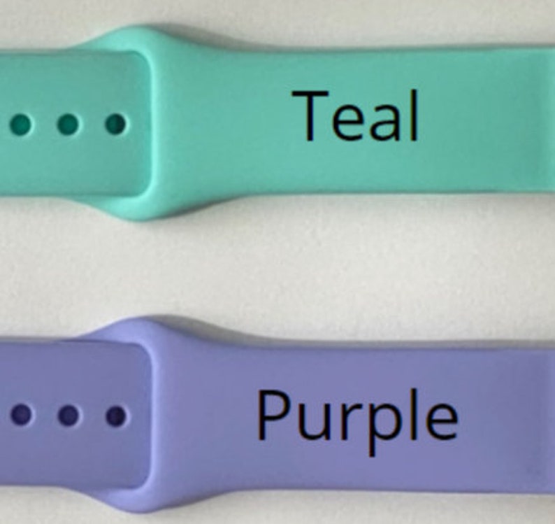 Easter Fitbit Versa 1/Versa 2/Versa Lite S/L Silicone Engraved Bunny Watchband Replacement Bild 6