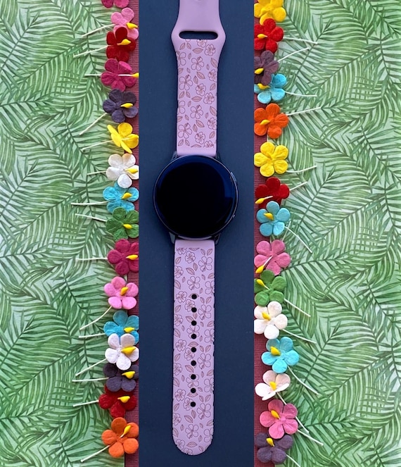 Hibiscus watch shop band