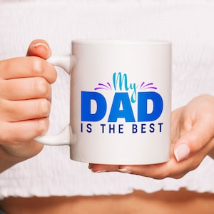 Personalised Father&#39;s Day mug for Dad | Customised Birthday gift for Dad | Unique gift for Dad | Daddy Gifts