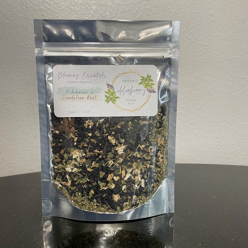 Organic Elderberry Syrup Kit Organic Immune Booster High Quality