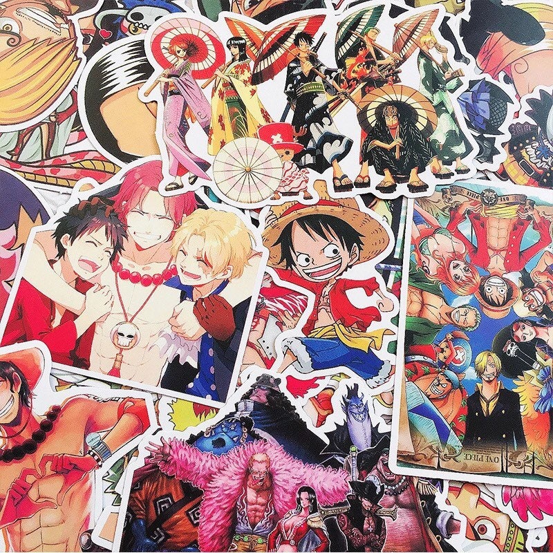 Ein Stück Sticker 50StkANIME STICKER japanische Anime | Etsy