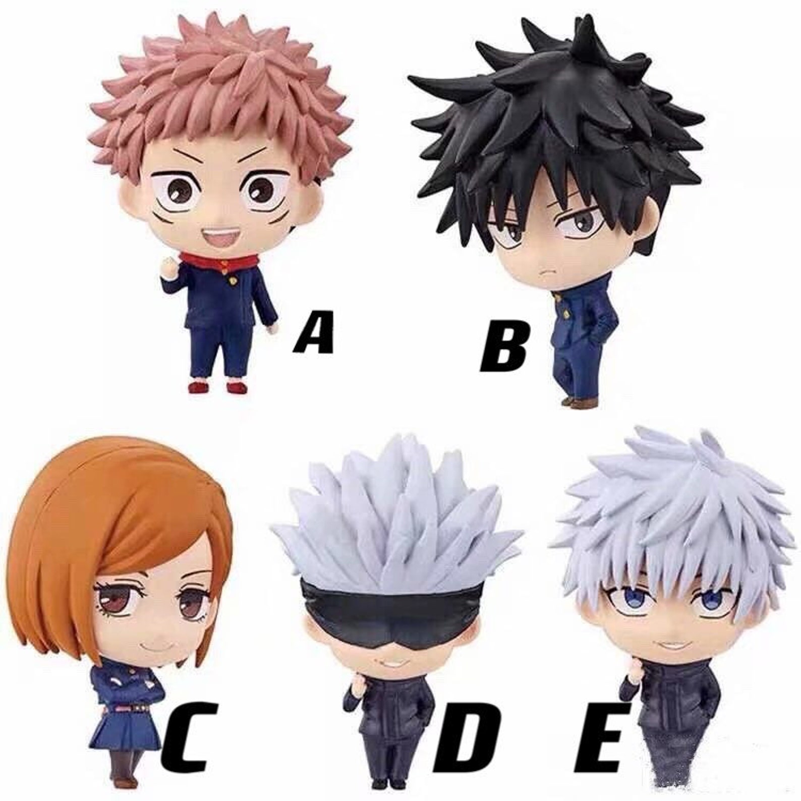 Jujutsu Kaisen Figure Jujutsu Kaisen Doll Anime Figures | Etsy Ireland