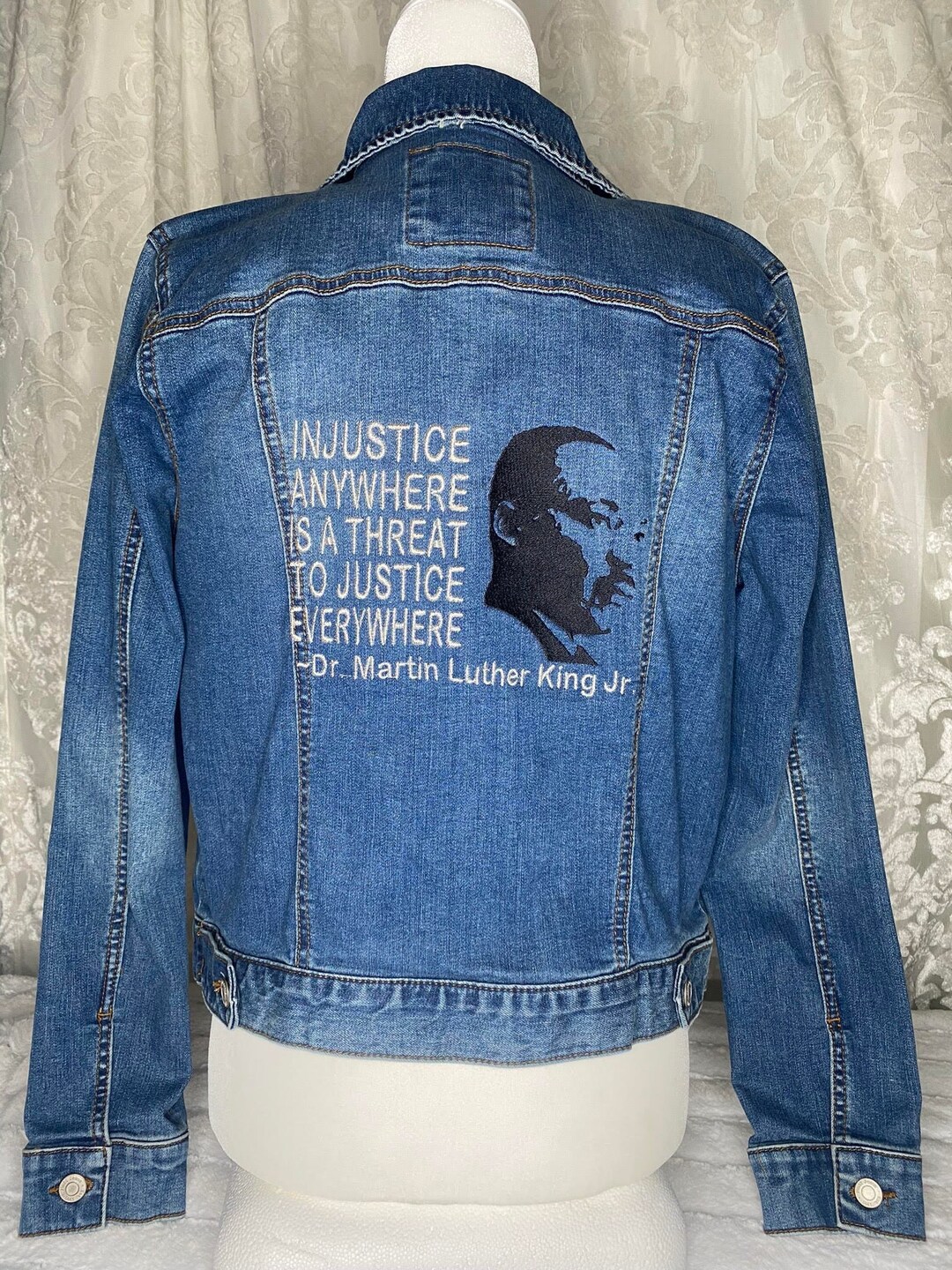 Justice levis jacket sale