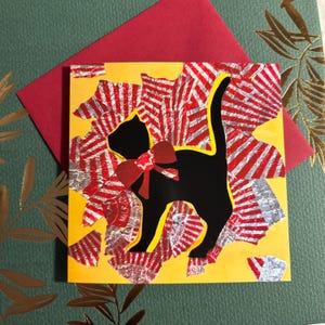 Blank card - Tunnocks Tea Cat