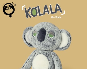 Kolala le Koala | Doozie Drowsy, peluche mignonne, jouet en peluche, design unique, animaux en peluche, copain de sommeil, cadeau