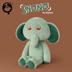 Snono the Elephant | Doozie Drowsy, cute plushie, plush toy, unique design, stuffed animals, sleeping buddy, gift