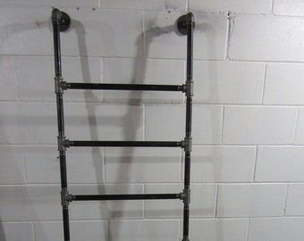 LO609, 3/4" Bunk bed ladder, Industrial steel pipe