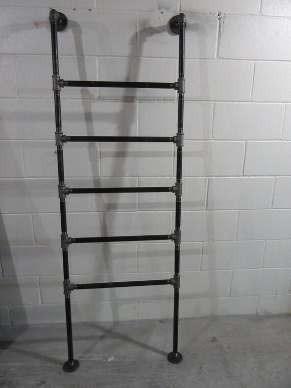 LO609 3/4 Bunk Bed Ladder Industrial Steel Pipe Etsy