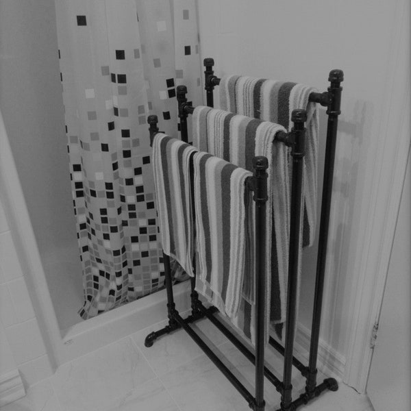 Pipe Towel Rack Etsy