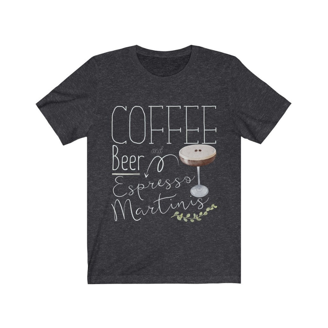 Cocktail Lovers TShirt Coffee Beer Espresso Martini Etsy