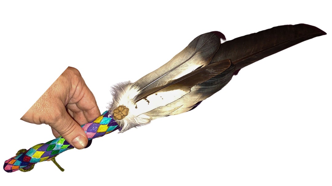 Rare Andean Condor/hawk Shamanic Smudge Feather With Etsy